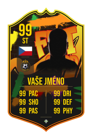 FutCard: Fotbalový dárek pro hráče a fanoušky – Vlastní fotbalová karta - FutCard S23